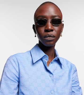 Occhiali da sole rettangolari | Gucci
