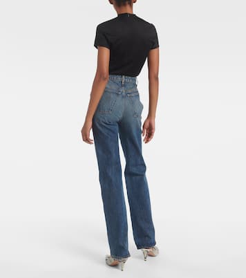 Jeans regular Danielle a vita alta | Khaite