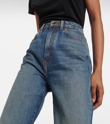 Jeans regular Danielle a vita alta | Khaite