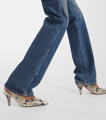 Jeans regular Danielle a vita alta | Khaite
