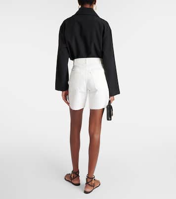 Shorts Russel de denim de tiro alto | Nili Lotan
