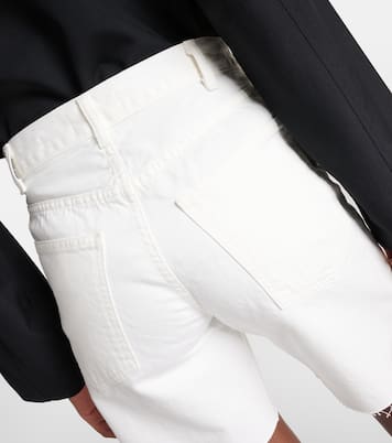 Shorts Russel de denim de tiro alto | Nili Lotan