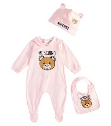 Baby printed cotton set | Moschino Kids