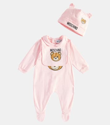 Baby printed cotton set | Moschino Kids
