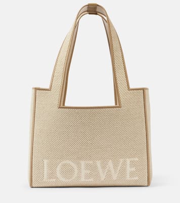 Borsa Loewe Font Medium in canvas | Loewe