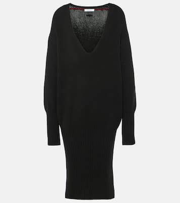 Abito midi in misto cashmere | Ferragamo