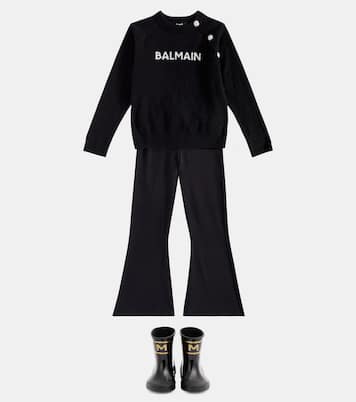 Leggings aus Jersey | Balmain Kids