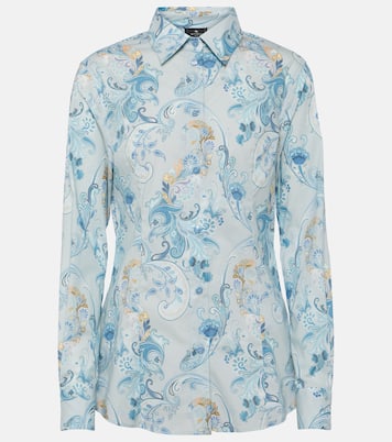 Camisa de mezcla de algodón estampada | Etro