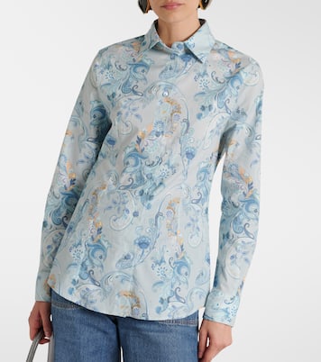Camisa de mezcla de algodón estampada | Etro