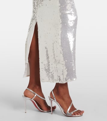 Abito lungo con cut-out e paillettes | The New Arrivals Ilkyaz Ozel