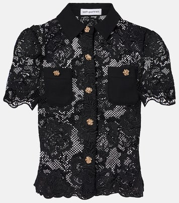 Lace shirt | Self-Portrait