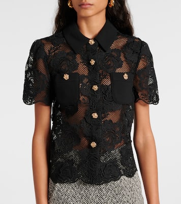 Lace shirt | Self-Portrait
