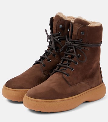 Botas con cordones Gommino de piel | Tod's