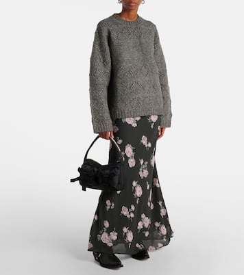 Pullover aus Wolle und Baumwolle | Ganni