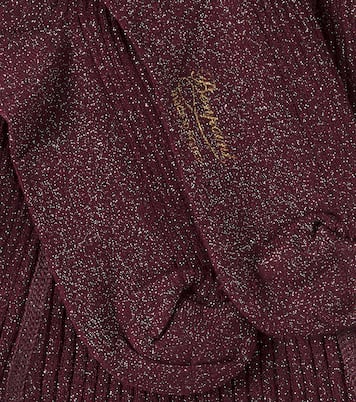 Collant Thomini in misto cotone con lamé  | Bonpoint