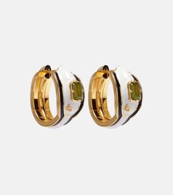 Verzierte Ohrringe Snake aus Sterlingsilber  | Loewe