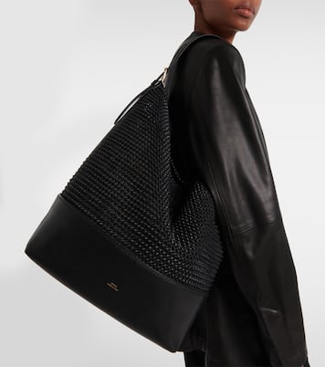 Cabas en cuir tissé | Toteme