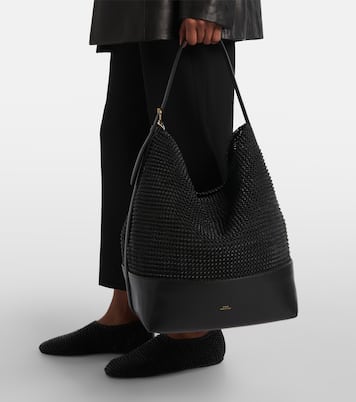 Cabas en cuir tissé | Toteme