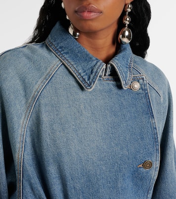 Abrigo Brekka de denim | Isabel Marant