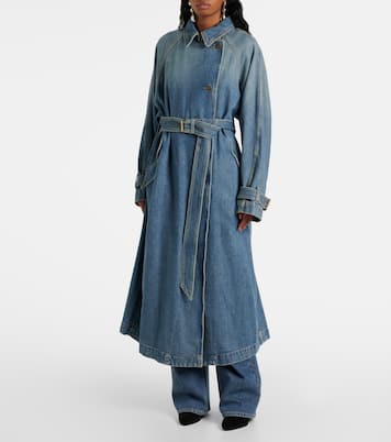 Abrigo Brekka de denim | Isabel Marant