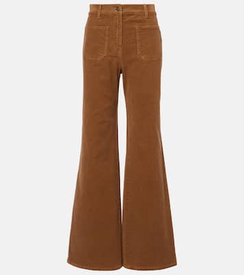 Florence high-rise corduroy flared pants | Nili Lotan