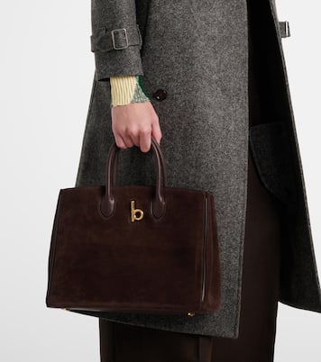 Sac Rocking Horse Small en daim | Burberry