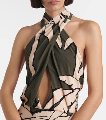 Bedrucktes Maxikleid | Johanna Ortiz