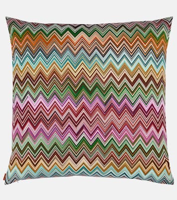 Jarris Zigzag Large cotton cushion | Missoni