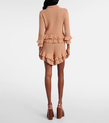 Cardigan en crochet de coton | Chloé