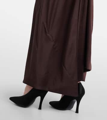 Long Fond draped satin gown | Vivienne Westwood
