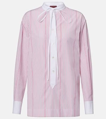 Striped cotton fil coupé shirt | Gucci