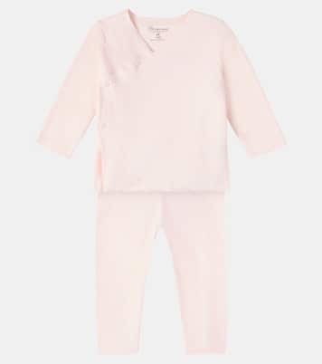Baby Julia set of cotton sweater and pants | Bonpoint
