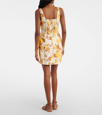 Robe Felice en lin à fleurs | Faithfull