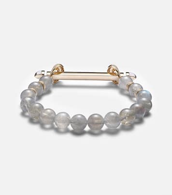 Bracciale Chakra in oro 18kt con diamanti e pietre preziose | Ananya
