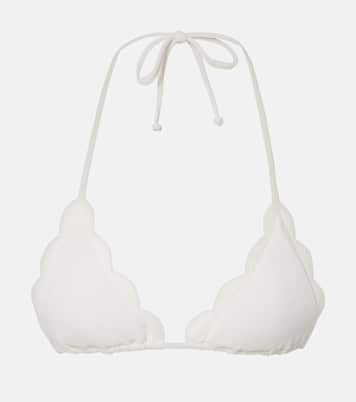 Broadway scalloped bikini top | Marysia