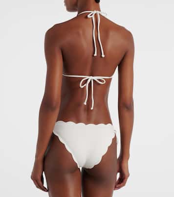 Broadway scalloped bikini top | Marysia