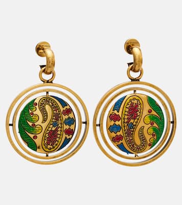 Paisley drop earrings | Etro