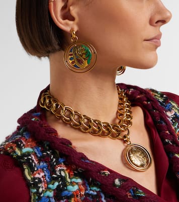Paisley drop earrings | Etro