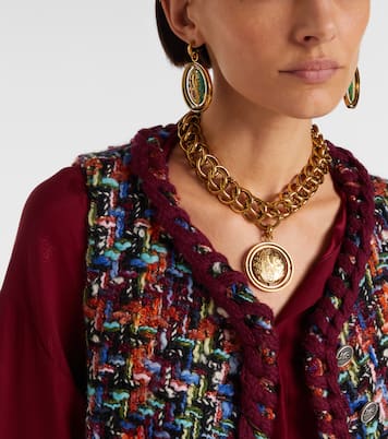 Paisley drop earrings | Etro