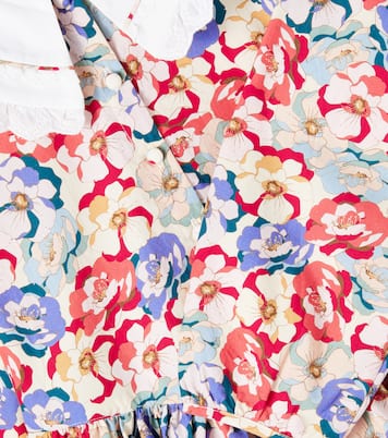 Robe Cœur en coton à fleurs | Konges Sløjd