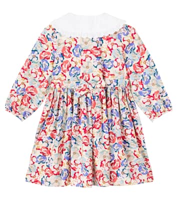 Robe Cœur en coton à fleurs | Konges Sløjd