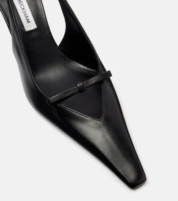 Escarpins slingback 75 en cuir | Victoria Beckham