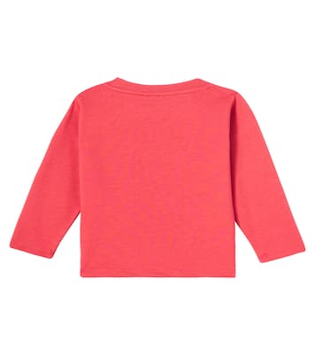 سويت شيرت لمولود جديد من القطن الجيرسيه بطبعات | Stella McCartney Kids