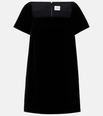 Benji velvet minidress | Khaite