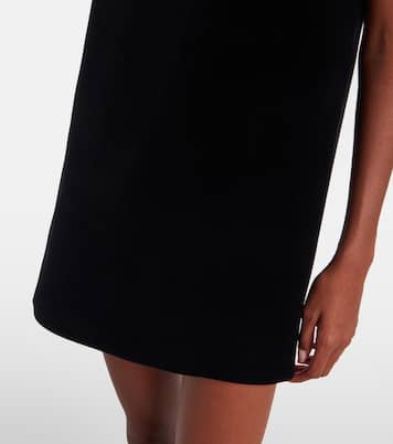 Benji velvet minidress | Khaite