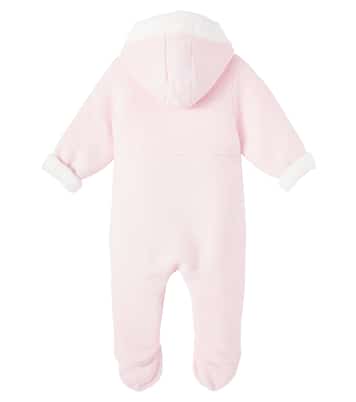 Baby knitted cotton, wool, and cashmere onesie | Tartine et Chocolat