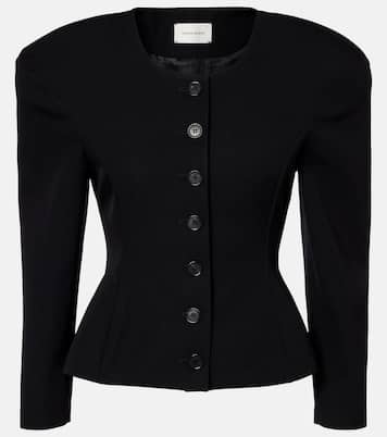 Peplum wool cardigan | Magda Butrym