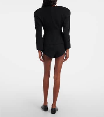 Peplum wool cardigan | Magda Butrym