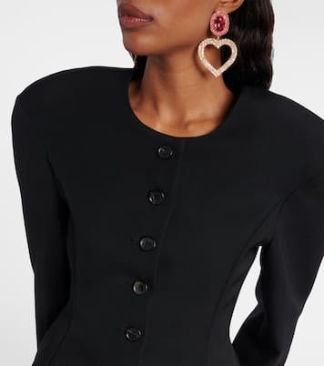 Peplum wool cardigan | Magda Butrym