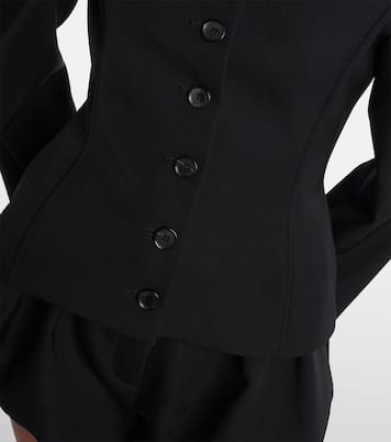 Peplum wool cardigan | Magda Butrym